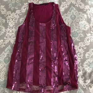 Sequins tank